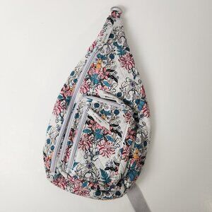 Vera Bradley Sling Backpack M Harry Potter Herbology Mandrake Quilted Floral